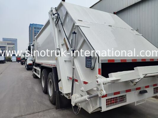 18m³ Large Volume Compression Garbage Truck with 371HP Engine and Heavy-Duty Tires for Efficient Waste Management
