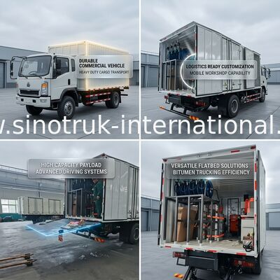 × 4 RHD du camion 10Wheels 400Hp 6 de cargaison de Sinotruk Howo adapté aux besoins du client pour la logistique