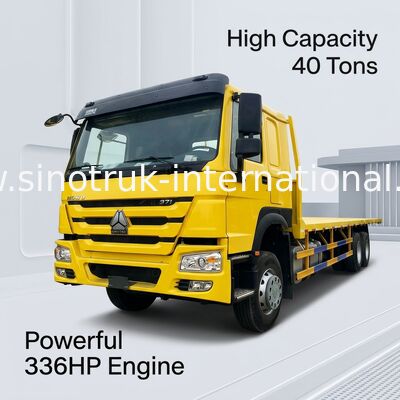 Camion de cargaison de couche horizontale de ZZ1257N4641W 336HP SINOTRUK