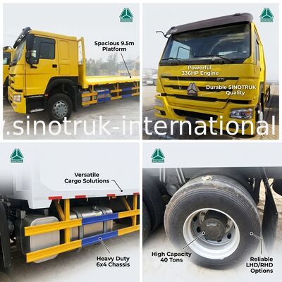 Camion de cargaison de HOWO ZZ1257N5847W 6X4 WD615.69