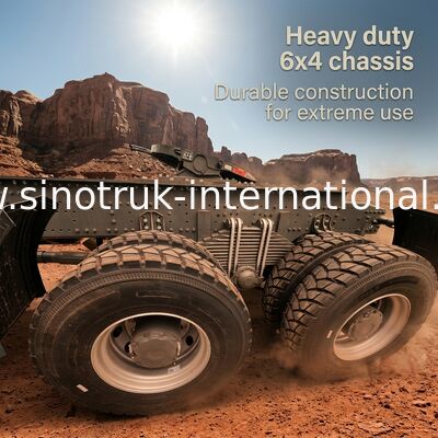SINOTRUK 430 chevaux tracteur 6 × 4 avec pare-chocs militaire