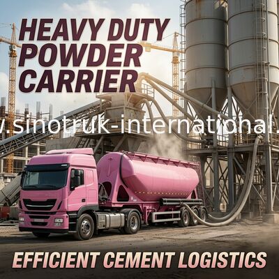 Saupoudrez le camion de réservoir en vrac matériel SINOTRUK HOWO 371HP 8X4 RHD 36-45CBM ZZ1317N4667W
