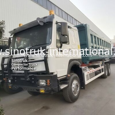 Camion de collecte de déchets à système de contrôle hydraulique avec moteur de 340 CV et capacité de 20-25 m³