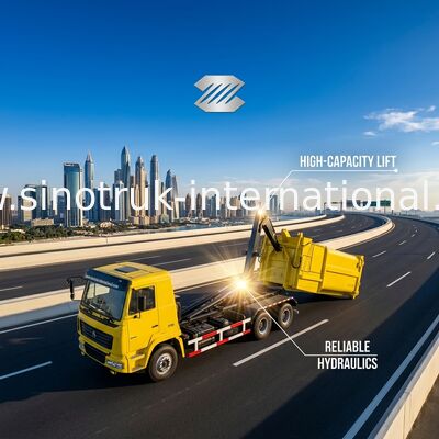 Véhicules radioactifs non industriels d'élimination des déchets de camion de récupération de place