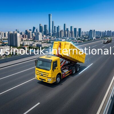 Le système de contrôle hydraulique a automatisé le camion 6X4 LHD Euro2 de récupération de place