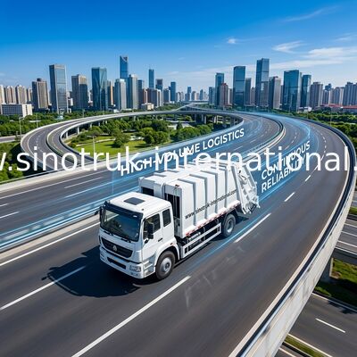 SINOTRUK a comprimé le camion 10-12CBM LHD 4X2 ZZ3161M4311 de récupération de place