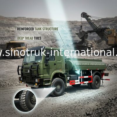 L'essence transportant le GV des camions-citernes aspirateurs de camion/pétrole de réservoir de stockage de pétrole 4X4 LHD a approuvé