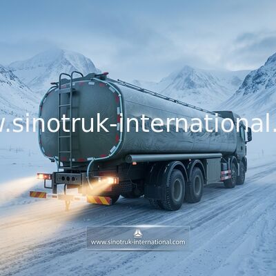 Camion-citerne aspirateur stable de carburant SINOTRUK HOWO 30 - 40 tonnes pour le transport 8X4 RHD d'huile