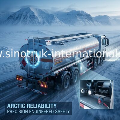Camion stable SINOTRUK HOWO 30 - 40 CBM de réservoir de stockage de pétrole pour le transport 8X4 RHD d'huile