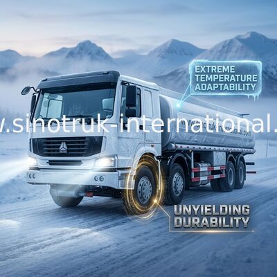Camion de livraison de carburant de réservoir de stockage d'huile de pétrole de l'acier inoxydable 8X4 27 CBM