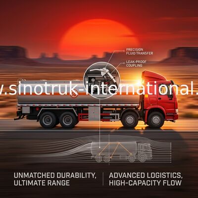 Camion de réservoir d'essence de la haute performance 25-30 CBM 8X4 RHD Euro2 336HP