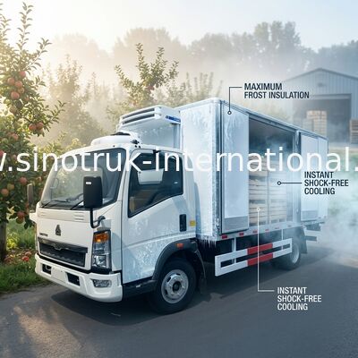 Camion réfrigéré d'isolation élevée avec du Polymer Composites Van Board