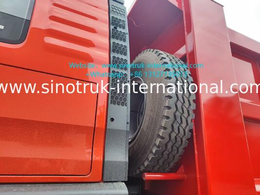 Camion Benne HOWO TX 6x4 Haute Efficacité | Carrosserie Rouge, Moteur 400CV, Conteneur 20M3, Transport Lourd 60 Tonnes