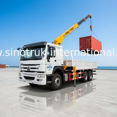 Le camion de HOWO a monté la grue mobile 5 tonnes de 4X2 LHD ZZ1127G4215C1