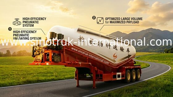 De suspension camion de remorque normal semi avec le matériel d'acier de l'acier au carbone/manganèse