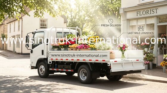 Les camions de faible puissance de HOWO 3-5 tonnes, chantier de construction troque ZZ1047D3414C145