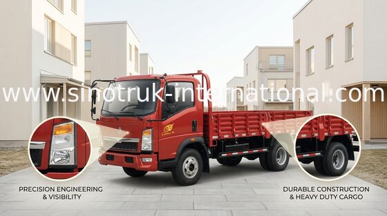 La boîte de faible puissance économiseuse d'énergie de HOWO troque SINOTRUK HOWO LHD 116HP ZZ1127D3615C1
