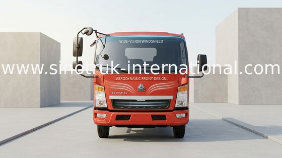 Tonnes d'empattement Van Box Truck de l'intérieur 12 de haute catégorie 3600 pour la livraison de fruits