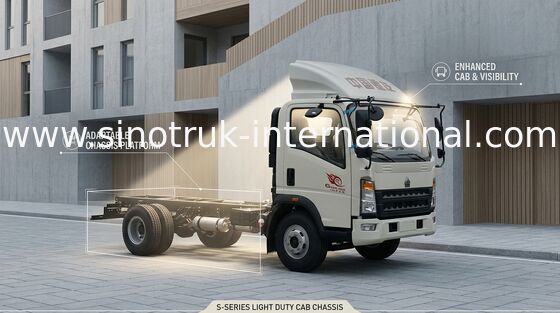 Camions commerciaux de faible puissance d'entreprise de construction fonctionnant hydrauliquement