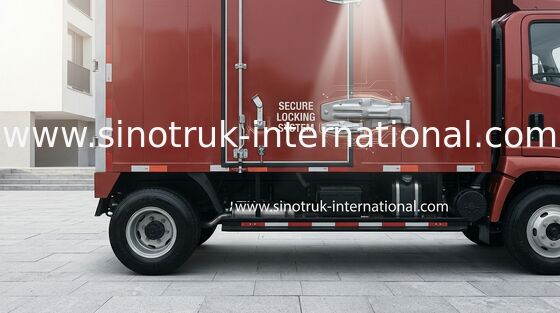 16 tonnes de chargement de camions de faible puissance de capacité, 3800 empattement Van Truck
