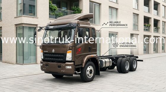 SINOTRUK HOWO 8 tonnes de camions de faible puissance RHD 4X2 116HP ZZ1087D3614C180