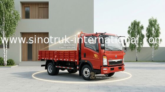 Camions de faible puissance blancs de SINOTRUK transportant des fruits de légumes