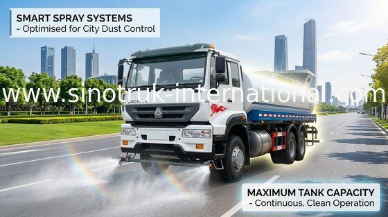 Camion d'arroseuse de l'eau de la haute performance 19CBM avec le traitement anti-corrosif interne