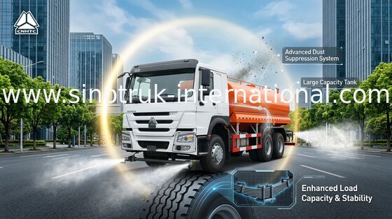 Sinotruk Howo Lhd 6x4 arrosant le camion 371hp