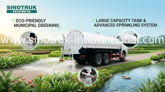 Camions-citernes aspirateurs de l'eau potable de SINOTRUK HOWO LHD 6X4 18CBM pour la pulvérisation de pesticide