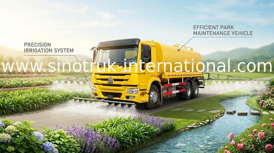 Le camion de réservoir d'eau anti-corrosif interne, transport de l'eau troque 21-25CBM