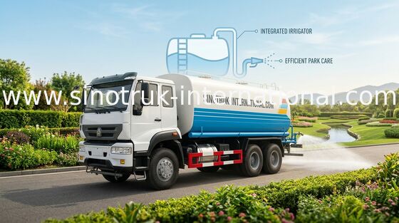 Camion d'arroseuse de l'eau de la haute performance 20CBM avec le traitement anti-corrosif interne