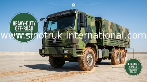 Camion économique de cargaison 25 tonnes de 6X4 LHD Euro2 290HP avec le régulateur électrique de fenêtre