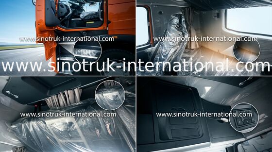 Tête internationale de camion de tracteur du chantier de construction 4X2 avec le moteur diesel