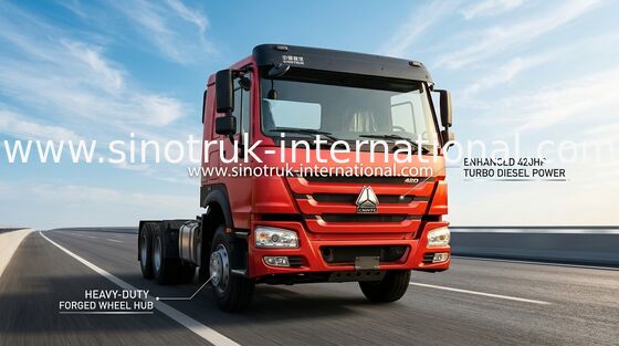 × tout neuf 4 du camion 430Hp Lhd 10Wheels 6 de tracteur de Sinotruk Howo