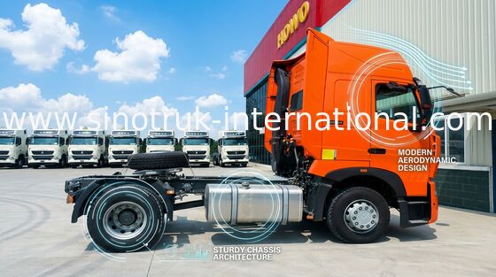 Remorque de tracteur forte d'International de l'euro 2 de moteur pour 30 -40 tonnes de capacité de traction