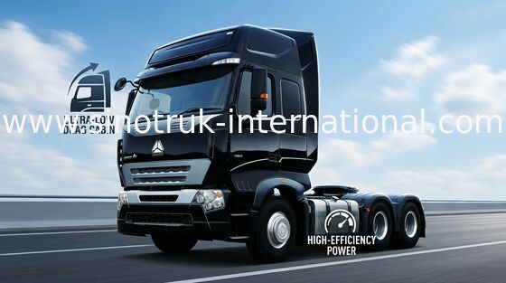 L'euro 2 du camion LHD 6X4 du tracteur A7 371 HP avec la puissance a aidé la direction hydraulique