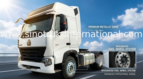 Camion LHD 6X4, SINO camion de tracteur d'Euro2 420HP SINOTRUK HOWO A7 de HOWO