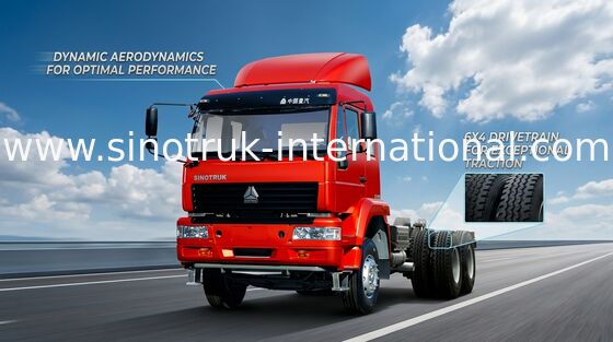 Camion de remorque de tracteur de structure compacte 6X4 Euro2 290HP ZZ4251M3241W