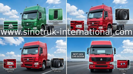 Camion LHD 6X4 Euro2 371HP ZZ4257S3241V de tracteur de SINOTRUK HOWO