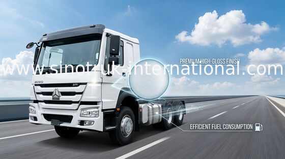 Bas lit simple du camion de remorque de tracteur de la consommation de carburant SINOTRUK HOWO 290HP