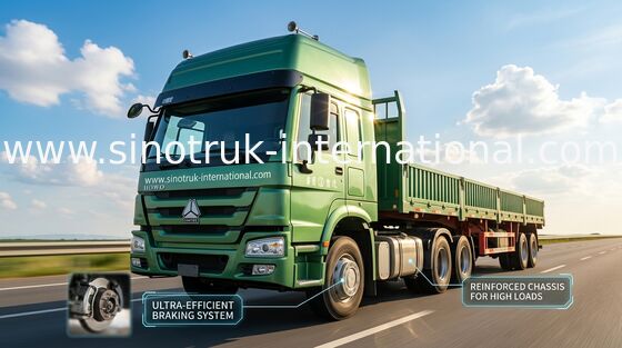 Camion SINOTRUK HOWO RHD 6X4 Euro2 420HP ZZ4257V3241W de tracteur