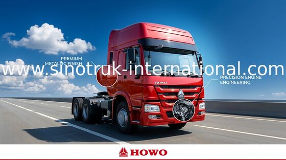 Camion RHD 6X4 Euro2 420HP ZZ4257V3241W de tracteur de SINOTRUK HOWO