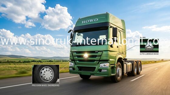 Camion LHD 6X4 Euro2 420HP ZZ4257V3241W de tracteur de SINOTRUK HOWO