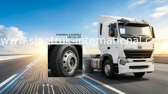 Camion LHD 4X2 Euro2 336HP ZZ4187N3517N1B de tracteur de SINOTRUK HOWO A7