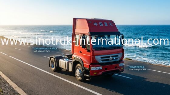 Prince d'or LHD 6X4 Euro2 336HP ZZ4251N3241W du camion SINOTRUK de tracteur