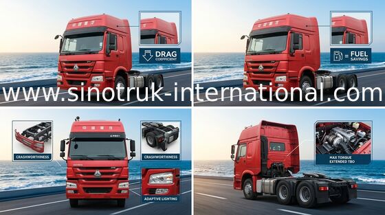 Camion SINOTRUK HOWO LHD 6X4 Euro2 336HP ZZ4257N3241W de tracteur