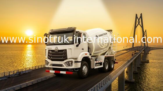 Rendement élevé 10CBM 380HP 6X4 LHD de camion de mélangeur concret de HOWO SINOTRUK