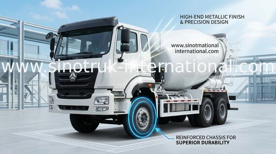 Camion de mélange concret industriel pour la réparation de route/le mélangeur camion de ciment