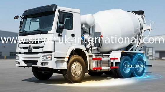 Camion 10CBM 336HP 6X4 LHD ZZ5257GJBN3841W de mélangeur concret de SINOTRUK HOWO