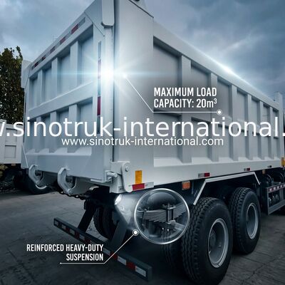 SINOTRUK HOWO 400HP camion de décharge pour la construction A7